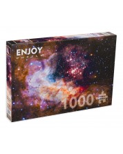Пъзел Enjoy от 1000 части - Звезден куп в галактиката Млечен път